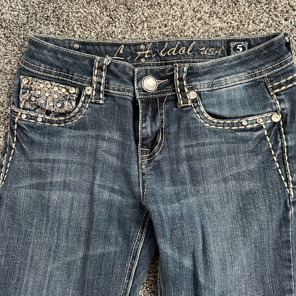 Vintage LA Idol Jeans  Size 5 - Picture 1 of 6